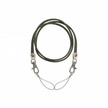 【メール便】 ネックストラップ レザータイプ カーキ MRP-07KH【お寄せ品、返品キャンセル不可。欠品終売時連絡あり】