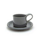 ZERO JAPAN Cafe カップ&ソーサー SGY CFZ-01 C/S【お寄せ品、返品キャンセル不可。欠品終売時連絡あり】