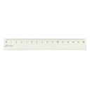 【メール便】 Kiwami LR左右利き手対応アルミ定規 15cm ホワイト KLR-15-W【お寄せ品、返品キャンセル不可。欠品終売時連絡あり】