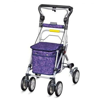 Rakuten - 【直送品】シルバーカー スイートIII ダークパープル No.668【お寄せ品、返品キャンセル不可。欠品終売時連絡あり】