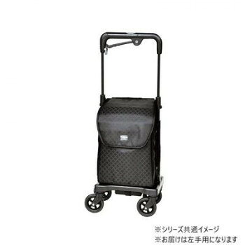 ※代引き不可 同梱不可※北海道、沖縄、離島送料は別途お見積り。※手配完了後は、ご注文キャンセルを承る事が出来ません。指定日可能の表示以外の商品はご指定日不可です。メーカーより取り寄せ商品のため、在庫状況によっては欠品・廃盤の可能性があります。あらかじめご了承ください。ブレーキ付きの横押しカートです。手元で駐車ブレーキ操作ができます。ボタンを押して高さ6段階調節が可能。後側面のポケットには500mlのペットボトルを入れることができます。たっぷり荷物が入るため、便利なアイテムです。※お届けは左手用になります。※買い物などを入れて運ぶための商品であり、歩行の補助としては使用できません。※シルバーカー、歩行者、杖の代わりとして使用することはできません。サイズ幅230×奥行326×高さ700〜960mm、バッグ:幅260×(奥行上180、奥行下200)×高さ400mm個装サイズ：34×24×73cm重量2.95kg個装重量：3750g素材・材質本体:アルミ・合成樹脂バッグ:ポリエステル車輪:EVA樹脂(100mm)仕様ハンドル高さ96cm(6段階調節)ロングタイプSGマーク取得済み積載量:8kg内容量:約18リットル生産国製造:台湾 組立:日本・広告文責（有限会社パルス・048-551-7965）fk094igrjs