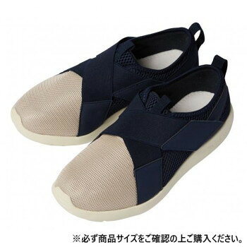 リハビリ支援シューズII ネイビー 　091413・23cm【お寄せ品、返品キャンセル不可。欠品終売時連絡あり】