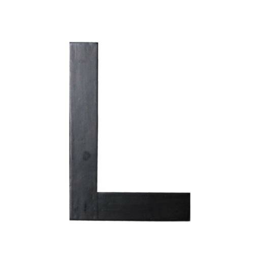 【メール便】 印矩　木製　黒　L型・HC23【お寄せ品、返品キャンセル不可。欠品終...
