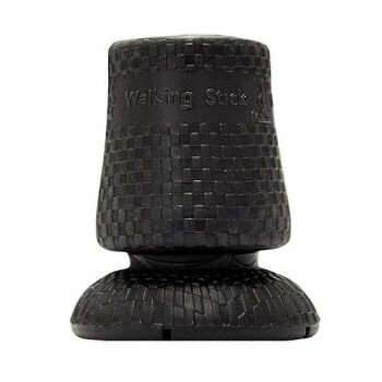 【直送品】フジホーム　ステッキ　杖　滑りにくい先ゴム19mm用　ブラック　 WB3944【お寄せ品、返品キ..