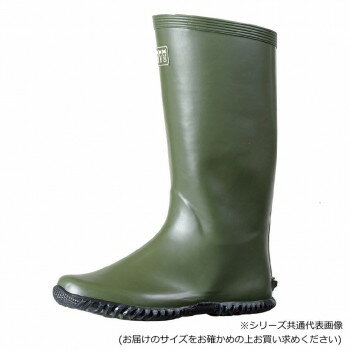 ミツウマ　レインシューズ　ベールノースNo.3 OG 25.0【お寄せ品、返品キャンセル不可。欠品終売時連絡..