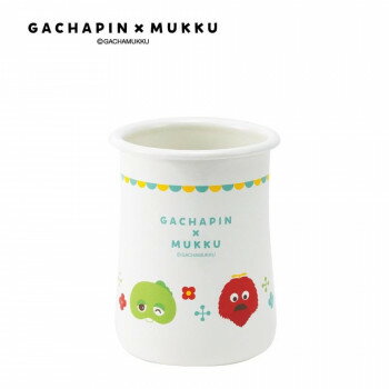 豊琺瑯 ガチャピン・ムック ホーローカトラリースタンド GMJ-2404【お寄せ品、返品キャンセル不可。欠..