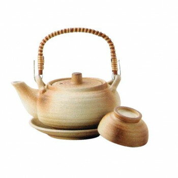 M2223 丸形志野 土瓶むし【お寄せ品、返品キャンセル不可。欠品終売時連絡あり】