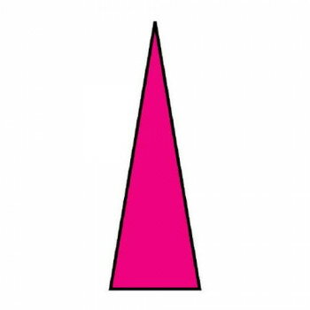 ユニット ゲージマーカー　蛍光赤　100枚1シート 446-83【お寄せ品、返品キャンセル不可。欠品終売時連..