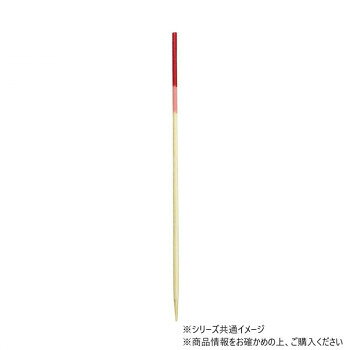 神堂 勘定串 2色 赤/ピンク9cm 100本 シンプルで使いやすい丸串 色付き 16114【お...