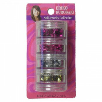 ビューティーネイラー エリコジュエリーコレクション 4段タワー ERI4-7 スクエアフィルム【お寄せ品、..
