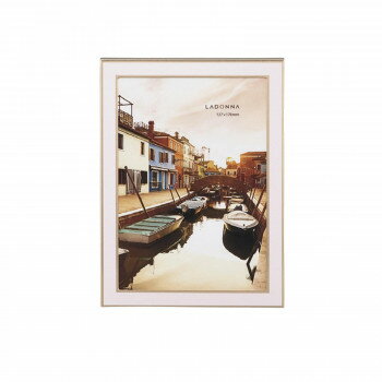 ラドンナ フォトフレーム 写真立て ベーシックメタルフレーム ピンクゴールド 2L判 LA11-2L-PGD【お寄せ品、返品キャンセル不可。欠品終売時連絡あり】