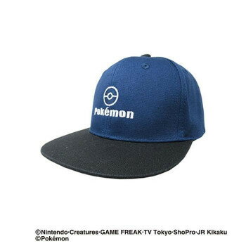 ポケットモンスター(ポケモン) キャプテンピカチュウ BBキャップ(帽子) 55-57cm ネイビー PM7360224【お寄せ品、返品キャンセル不可。欠品終売時連絡あり】