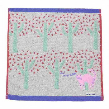 林(HAYASHI) プチタオル HI! MY ZOO ハイ キャット PN203800【お寄せ品、返品キャンセル不可。欠品終売時連絡あり】