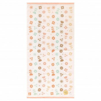 Other - 林(HAYASHI) バスタオル プチブルーム うさぎ ピンク BN424902【お寄せ品、返品キャンセル不可。欠品終売時連絡あり】