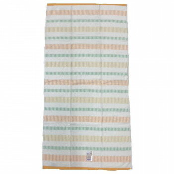 ※代引き不可 同梱不可※北海道、沖縄、離島送料は別途お見積り。※手配完了後は、ご注文キャンセルを承る事が出来ません。指定日可能の表示以外の商品はご指定日不可です。メーカーより取り寄せ商品のため、在庫状況によっては欠品・廃盤の可能性があります。あらかじめご了承ください。シンプルなボーダー柄が特徴の大判バスタオルです。通常のバスタオルよりも約1.4倍大きいので掛けても敷いても良しで様々な用途に使えます。【無撚糸】撚(よ)りのほとんどない糸のことをいいます。通常糸は綿の繊維を撚り合わせてできており、撚る回数で糸の質感や耐久性が決まってきます。無撚糸はその名の通り「撚りのかかっていない糸」なので綿本来のふっくらやわらかな風合いと、繊維と繊維の間に空気を含むので、抜群の吸水性と保湿性が特徴です。※商品の特性上、色落ちや毛羽落ちしますので他のものと別にお洗い下さい。※洗濯ネットのご使用をおすすめします。※柔軟剤をご使用になられますと、吸水性が悪くなりパイル糸が抜けやすくなるので、ご使用はお避け下さい。※塩素系漂白剤は使用しないで下さい。※洗濯後は放置することなく、すぐに干して下さい。※色・柄ものは摩擦などにより色移りすることがあります。サイズ約70×140×0.2cm個装サイズ：35×27×4cm重量個装重量：313g素材・材質綿100%生産国中国・広告文責（有限会社パルス・048-551-7965）fk094igrjs