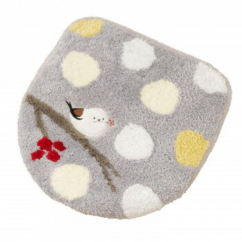 センコー SDS シマエナガちゃん トイレふたカバー 普通・洗浄兼用 グレー 51622【お寄せ品、返品キャンセル不可。欠品終売時連絡あり】