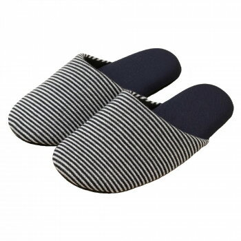 センコー SDS ピンボーダー スリッパ S:約21-22.5cm ネイビーブルー 23756【お寄せ品、返品キャンセル..