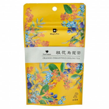 【直送品】Mug＆Pot　1杯用ティーバッグ　アジアンティー　中国茶 桂花烏龍茶　(2g×6P)　12個セット 660【お寄せ品、返品キャンセル不可。欠品終売時連絡あり】