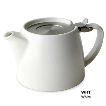 【直送品】FORLIFE スタンプティーポット 309 White【お寄せ品、返品キャンセル不可。欠品終売時連絡あり】