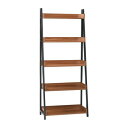 【直送品】ラック マーキュリー5段 BK/BR【お寄せ品、返品キャンセル不可。欠品終売時連絡あり】(3)