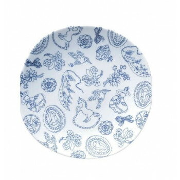 Brooches　ブローチズ　プレート(L)ブルー　29036【お寄せ品、返品キャンセル不可。欠品終売時連絡あり】