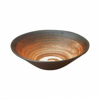 光洋陶器 花伝 志野化粧 リップル8.0鉢 53135050【お寄せ品、返品キャンセル不可。欠品終売時連絡あり】