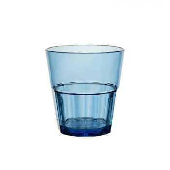 ダイヤモンドタンブラー 240ml 8oz ブルー PLPCTB108BL【お寄せ品、返品キャンセル不可。欠品終売時連絡あり】
