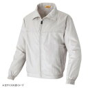 アイトス 裏メッシュブルゾン(男女兼用) グレー LL 2663【お寄せ品、返品キャンセル不可。欠品終売時連絡あり】(4)