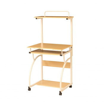 【直送品】弘益(KOEKI) UTILITY パソコンデスク ナチュラル PC61TNA【お寄せ品、返品キャンセル不可。欠品終売時連絡あり】