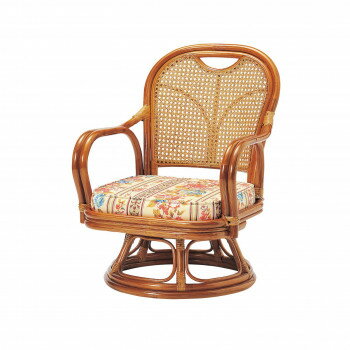 【直送品】弘益(KOEKI) UTILITY ラタン回転椅子ロータイプ(SH290) R290S【お寄せ品、返品キャンセル不可。欠品終売時連絡あり】