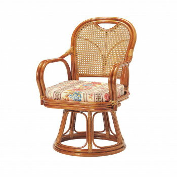 【直送品】弘益(KOEKI) UTILITY ラタン回転椅子ミドルタイプ(SH390) R390S【お寄せ品、返品キャンセル不可。欠品終売時連絡あり】