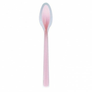 Other - 【メール便】 岡部洋食器製作所 口あたりやさしいスプーン 一体深型・小 ピンク KU-06P【お寄せ品、返品キャンセル不可。欠品終売時連絡あり】
