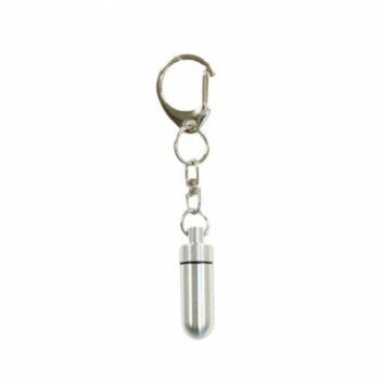 【直送品】ペット供養 遺骨カプセル小 キーホルダー グロス銀 簡易包装 20入 060852【お寄せ品、返品キャンセル不可。欠品終売時連絡あり】