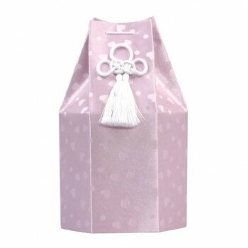 【直送品】ペット供養 六角袋 ハートピンク 6寸 12入 060230【お寄せ品、返品キャンセル不可。欠品終売時連絡あり】