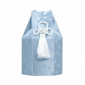 【直送品】ペット供養 六角袋 ハートブルー 3寸 12入 060222【お寄せ品、返品キャンセル不可。欠品終売時連絡あり】