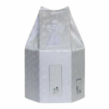 【直送品】ペット供養 六角袋(サクラ柄) ホワイト 6寸 12入 060547【お寄せ品、返品キャンセル不可。欠品終売時連絡あり】