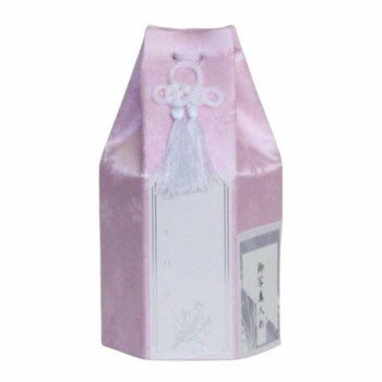 【直送品】ペット供養 六角袋(サクラ柄) ピンク 2寸 12入 060548【お寄せ品、返品キャンセル不可。欠品終売時連絡あり】