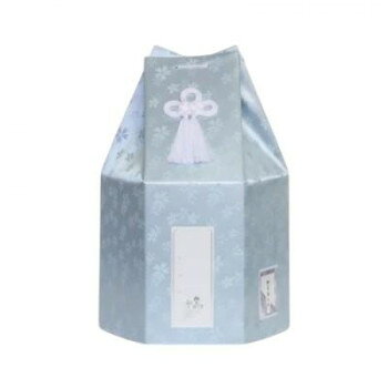 【直送品】ペット供養 六角袋(サクラ柄) ブルー 6寸 12入 060561【お寄せ品、返品キャンセル不可。欠品終売時連絡あり】