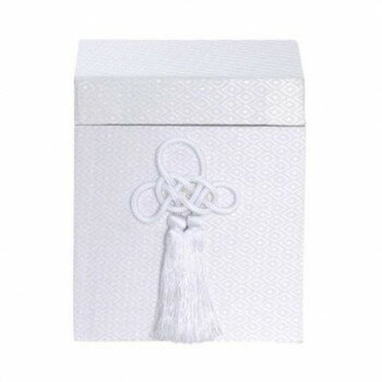 【直送品】ペット供養 骨箱 ドビー白 3寸 060197【お寄せ品、返品キャンセル不可。欠品終売時連絡あり】