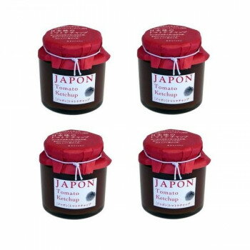 【直送品】ケンシヨー　ジャポントマトケチャップ 230g 4本【お寄せ品、返品キャンセル不可。欠品終売時連絡あり】