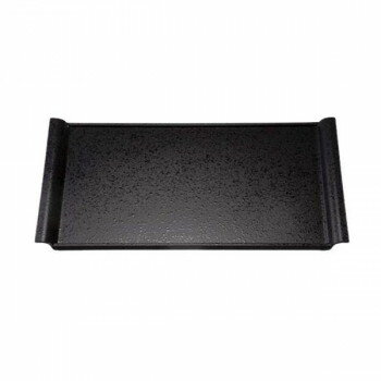 福井クラフト 尺1細長エアートレー 黒タタキSL 15006770【お寄せ品、返品キャンセル不可。欠品終売時連絡あり】