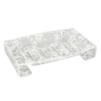 センコー クリアローズ ソープディッシュ バスルーム用　ホワイト・548107【お寄せ品、返品キャンセル..