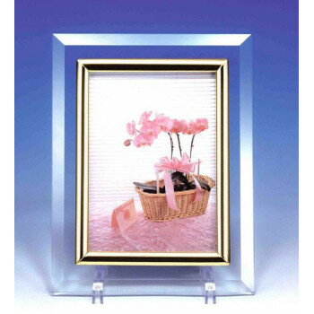 【メール便】 19314　クリスタルフォトフレーム　ハガキ　CF-1650【お寄せ品、返品キャンセル不可。欠品終売時連絡あり】