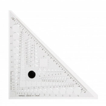 バンコ 三角定規45度テンプレートプラス 34845【お寄せ品、返品キャンセル不可。欠品終売時連絡あり】