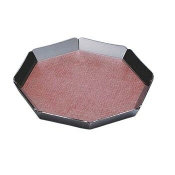 【メーカー直送（大型）】福井クラフト 木製72八角布目輪花盛器ウルミ外黒 55010050【お寄せ品、返品キャンセル不可。欠品終売時連絡あり】