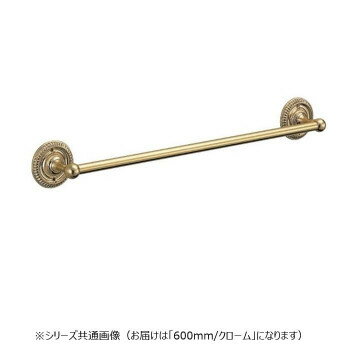 樂天商城 - シロクマ マーガレットタオル掛 600mm クローム BT-32【お寄せ品、返品キャンセル不可。欠品終売時連絡あり】