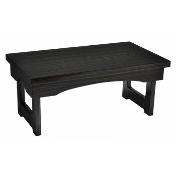 モダン経机 はじめ 18号 黒檀調 23231u6r00034【お寄せ品、返品キャンセル不可。欠品終売時連絡あり】