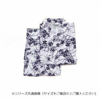 ウェルファン おせわさん おくつろ着 婦人 コン花柄 M 646161【お寄せ品、返品キャンセル不可。欠品終..