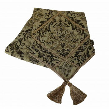 【メール便】 ジェニファーテイラー ブロデリック テーブルランナー Broderick 32264TR【お寄せ品、返品キャンセル不可。欠品終売時連絡あり】