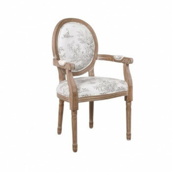 【メーカー直送（大型）】ヴィヴィアン アームチェア トワルドジュイ 17719AC-JY02【お寄せ品、返品キャンセル不可。欠品終売時連絡あり】